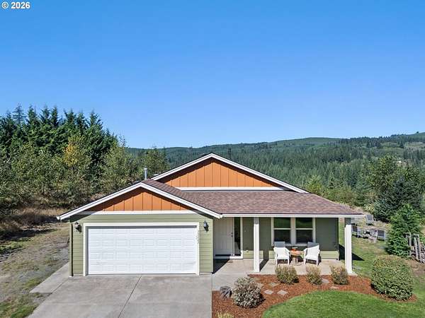 6.5 Acres of Land with Home for Sale in Yacolt, Washington
