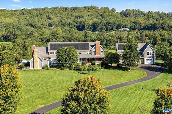 23.2 Acres of Land with Home for Sale in Charlottesville, Virginia