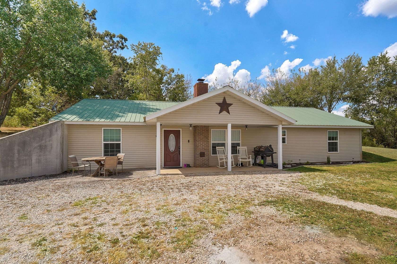 3.5 Acres of Land with Home for Sale in Crane, Missouri