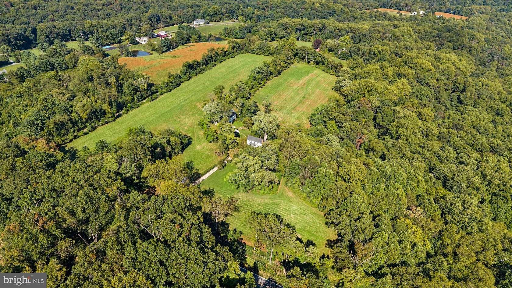 22.5 Acres of Land with Home for Sale in Monkton, Maryland