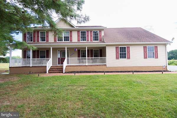 1.66 Acres of Land with Home for Sale in Ridgely, Maryland