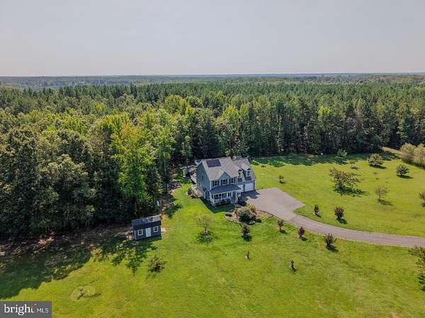 10 Acres of Recreational Land with Home for Sale in King George, Virginia