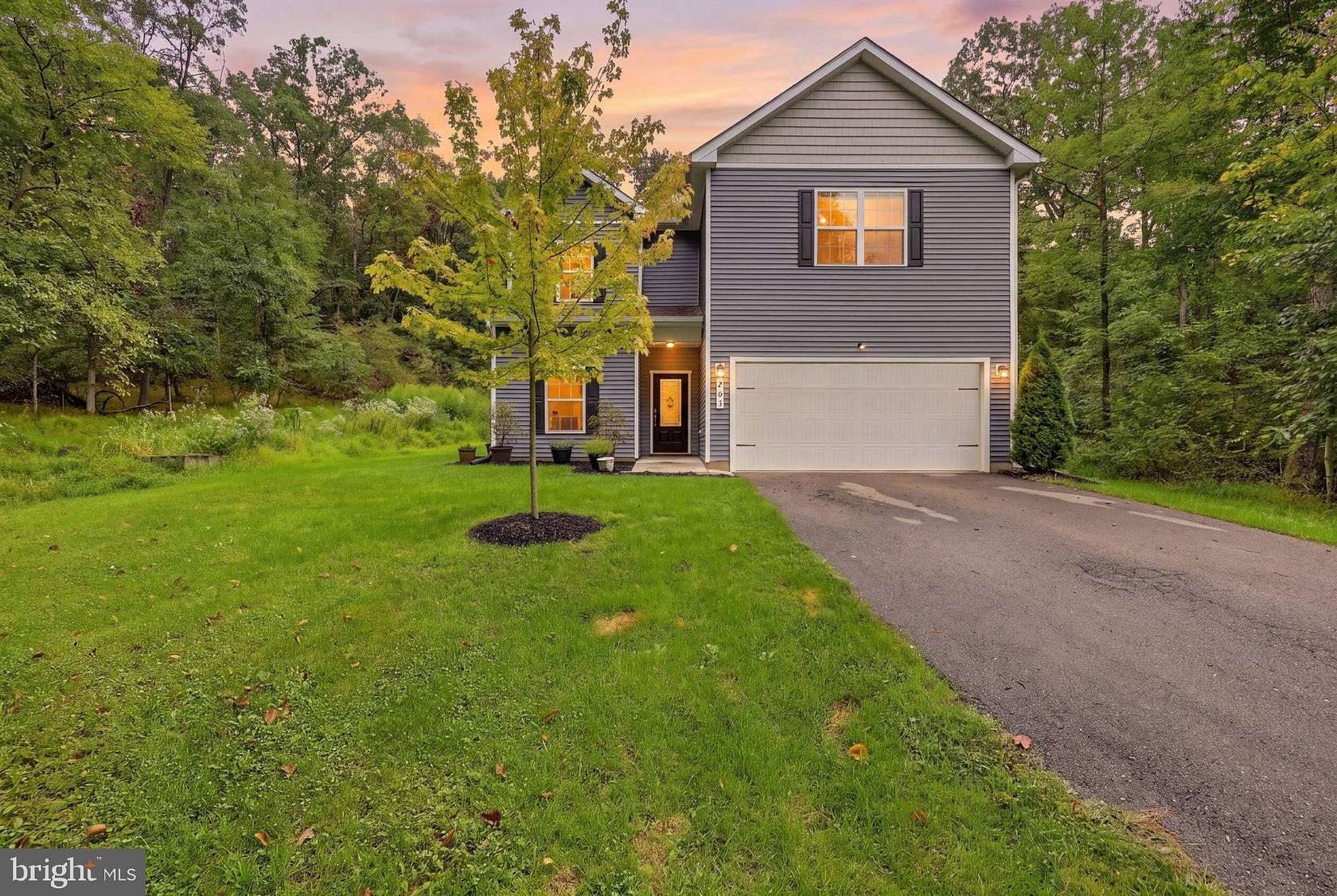 2 Acres of Land with Home for Sale in Falling Waters, West Virginia