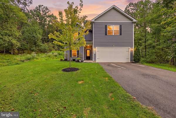 2 Acres of Land with Home for Sale in Falling Waters, West Virginia