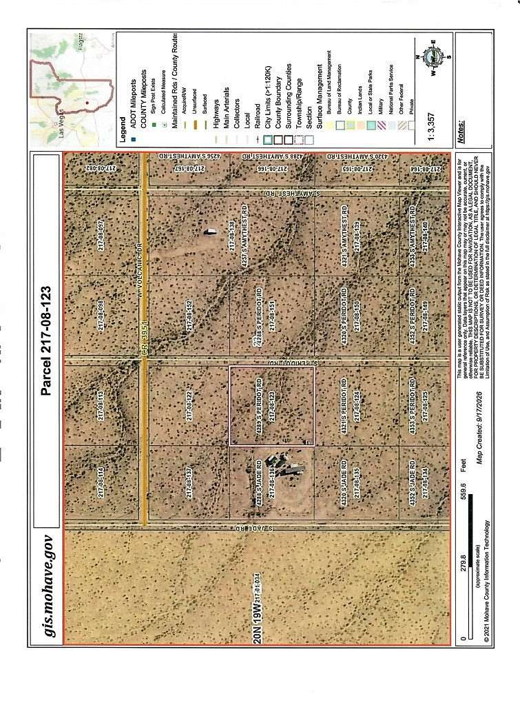 2.35 Acres of Land for Sale in Golden Valley, Arizona
