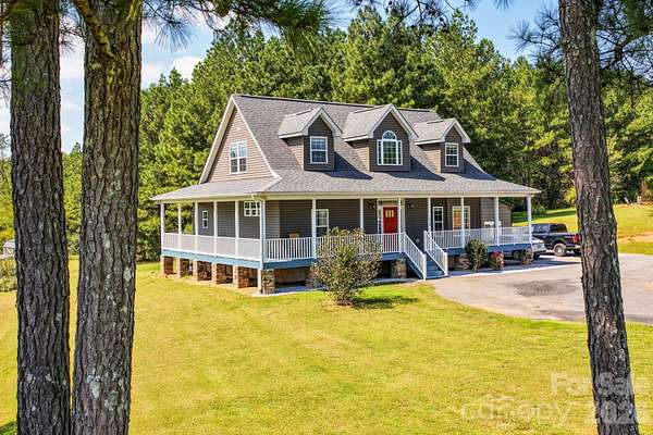 10 Acres of Land with Home for Sale in Forest City, North Carolina