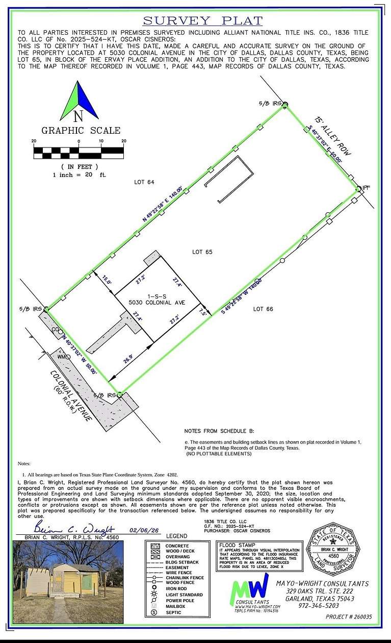 0.16 Acres of Residential Land for Sale in Dallas, Texas