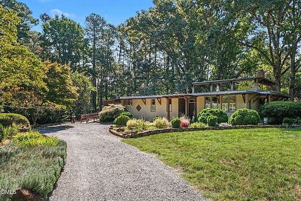 8.39 Acres of Land with Home for Sale in Pittsboro, North Carolina