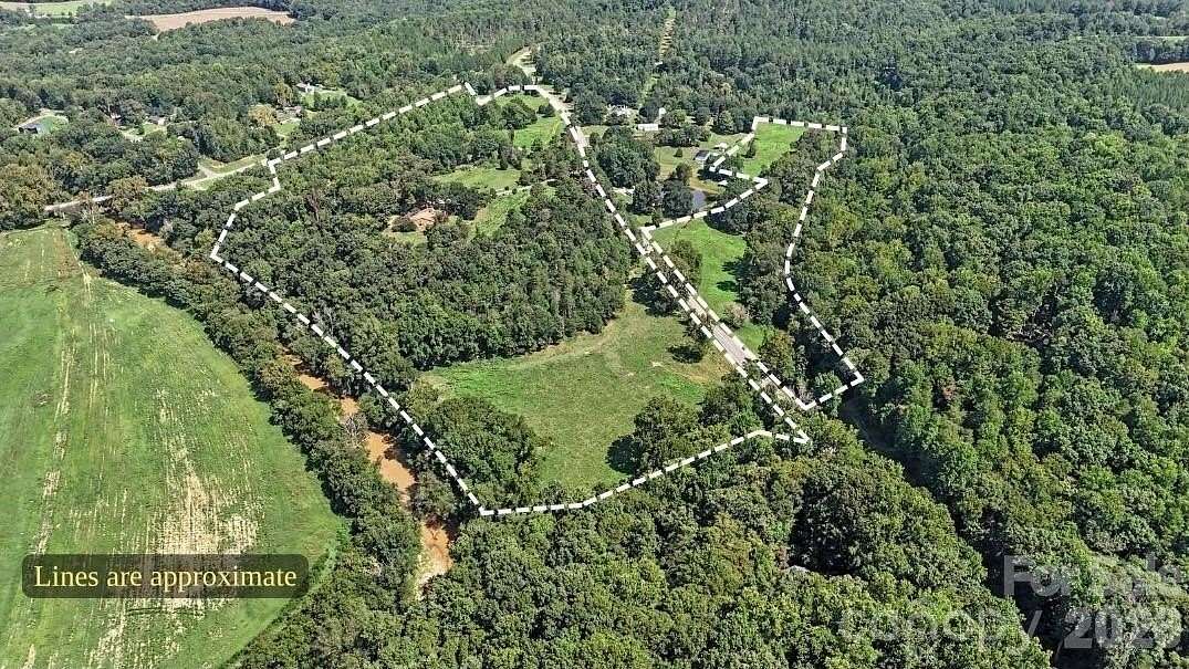 46 Acres of Land with Home for Sale in Shelby, North Carolina