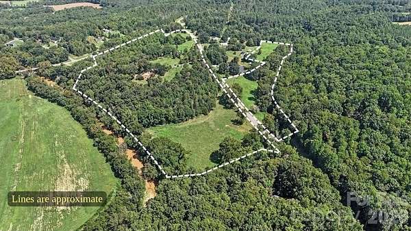 46 Acres of Land with Home for Sale in Shelby, North Carolina