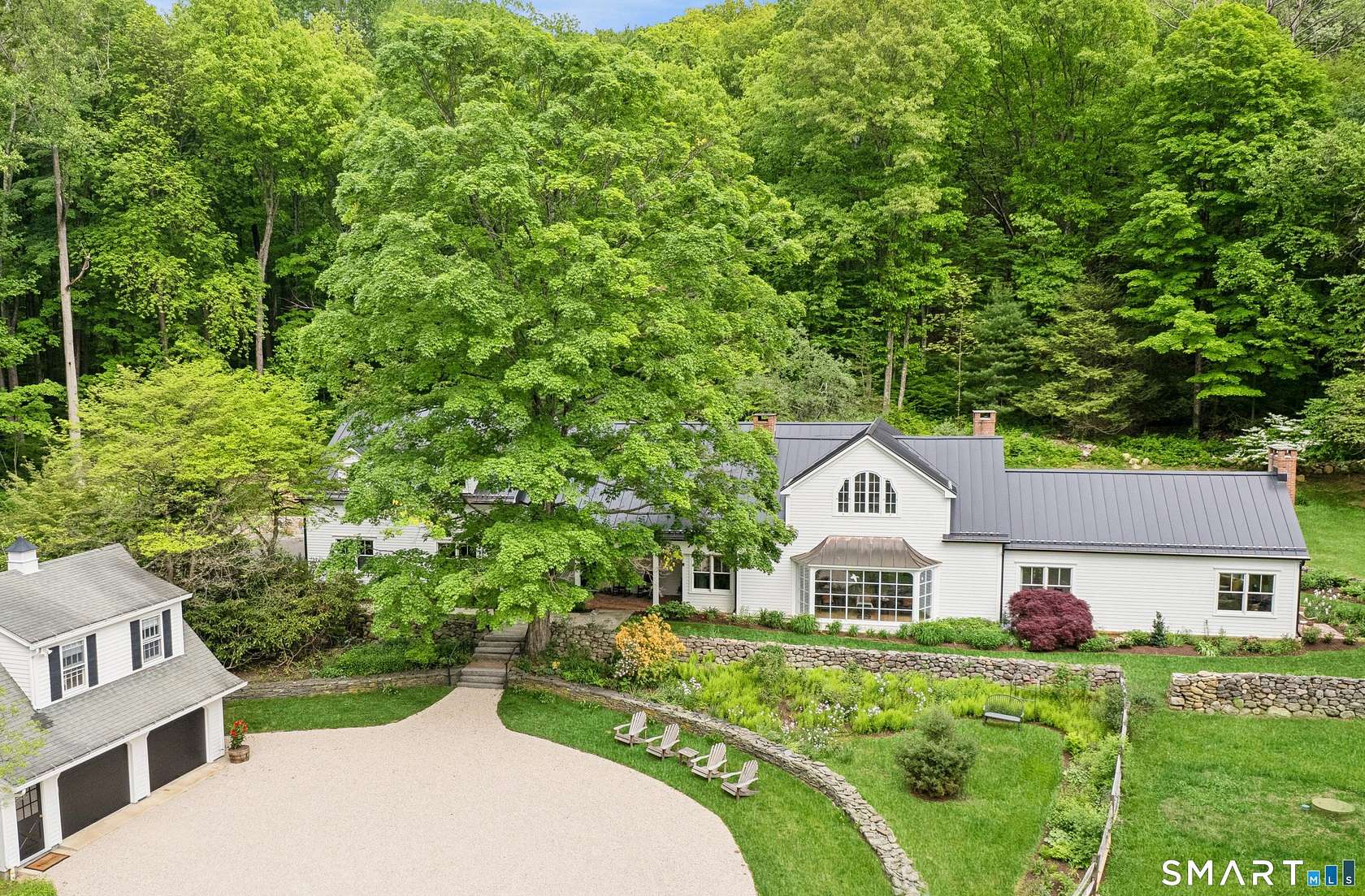 13.5 Acres of Land with Home for Sale in New Milford, Connecticut