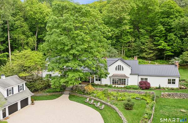 13.5 Acres of Land with Home for Sale in New Milford, Connecticut