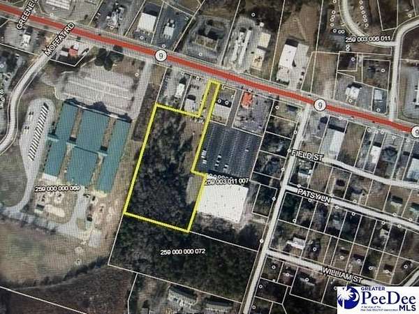 4.39 Acres of Commercial Land for Sale in Cheraw, South Carolina