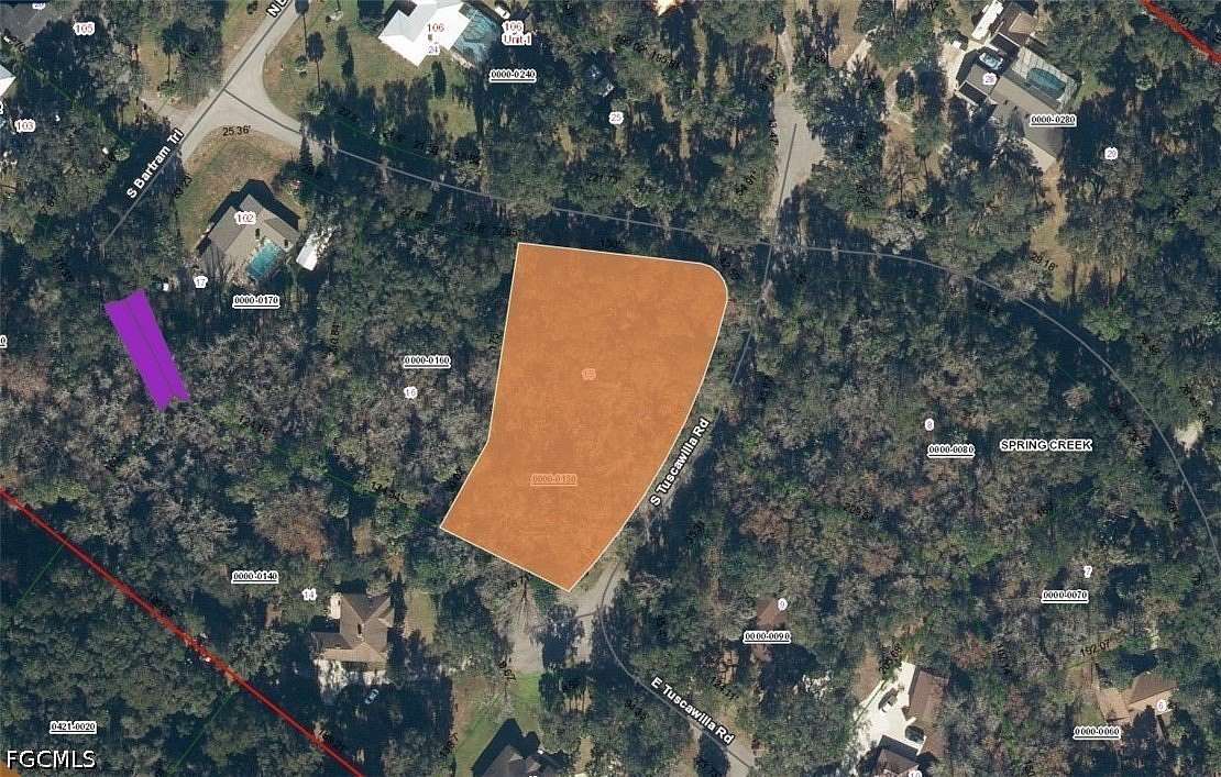0.99 Acres of Land for Sale in San Mateo, Florida