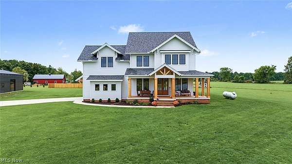 7.28 Acres of Land with Home for Sale in Medina, Ohio