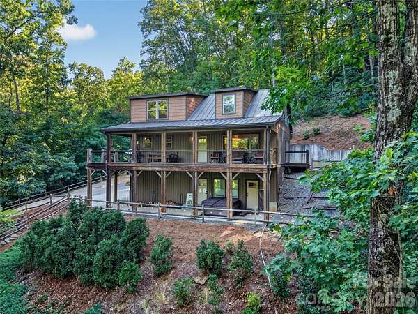 21.3 Acres of Land with Home for Sale in Saluda, North Carolina