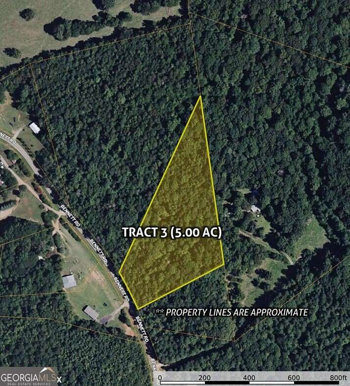 5 Acres of Residential Land for Sale in Homer, Georgia