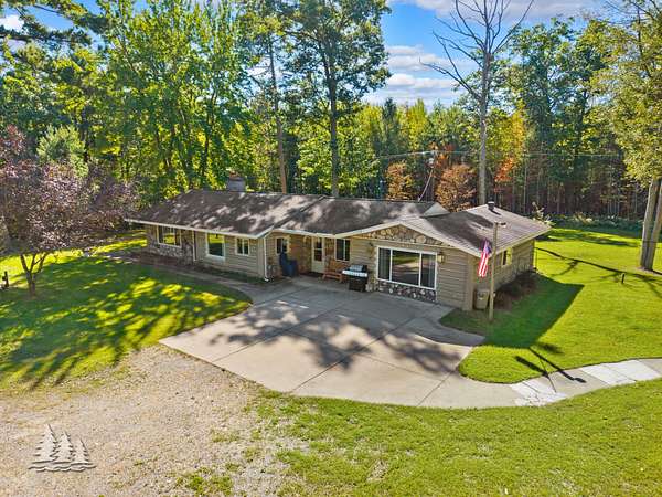 8.26 Acres of Land with Home for Sale in Mio, Michigan