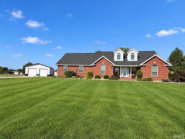 2.5 Acres of Land with Home for Sale in Fort Branch, Indiana