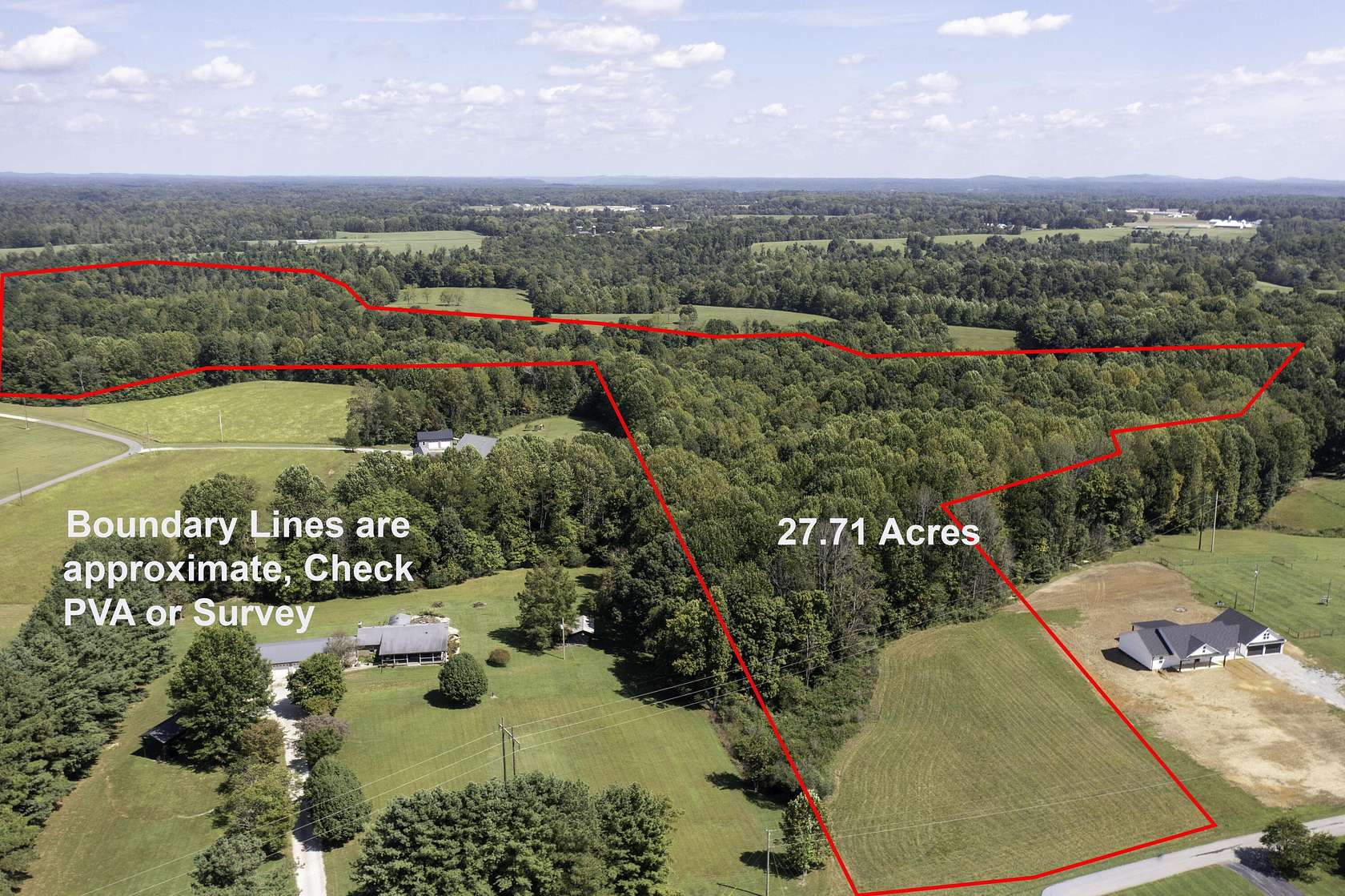 27.7 Acres of Recreational & Residential Land for Sale in Liberty, Kentucky