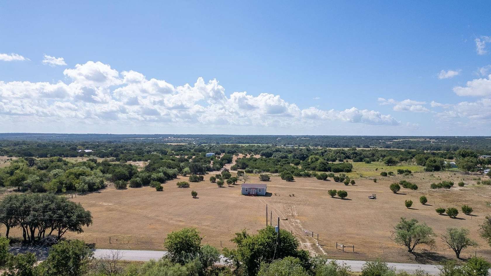 5 Acres of Land with Home for Sale in Bertram, Texas