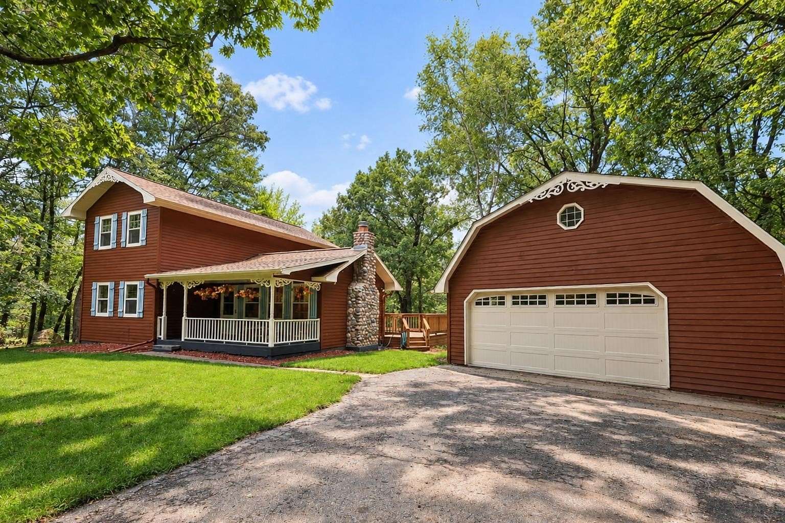 4.53 Acres of Land with Home for Sale in Neshkoro, Wisconsin