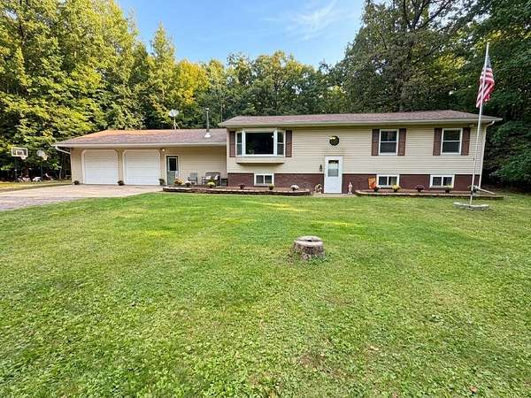 5 Acres of Land with Home for Sale in Ladysmith, Wisconsin