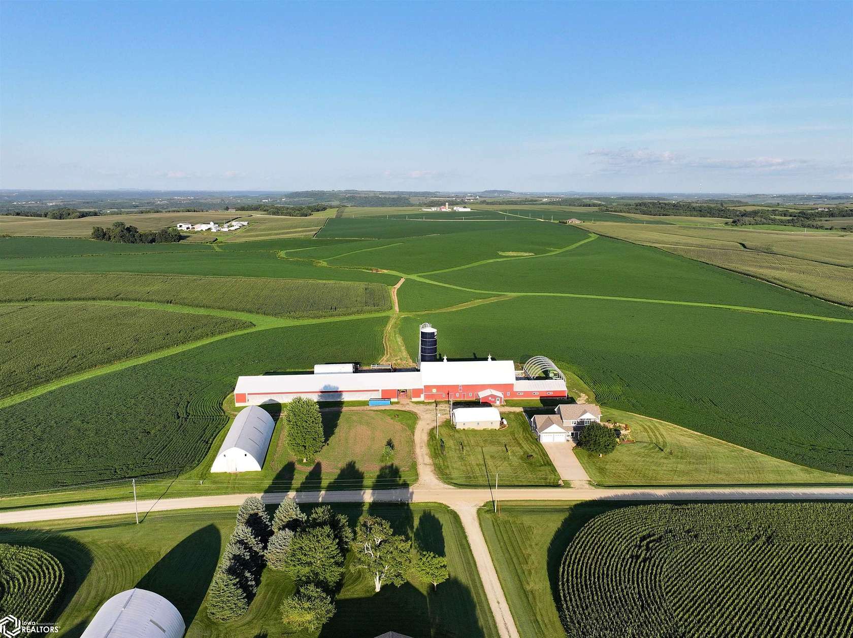 247 Acres of Agricultural Land with Home for Sale in Holy Cross, Iowa