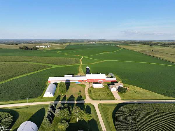 247 Acres of Agricultural Land with Home for Sale in Holy Cross, Iowa