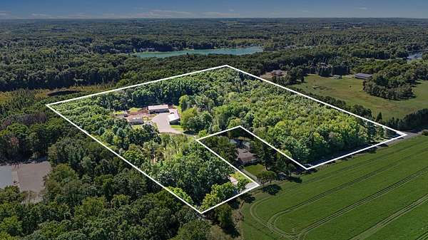 28.8 Acres of Land with Home for Sale in Greenville, Michigan