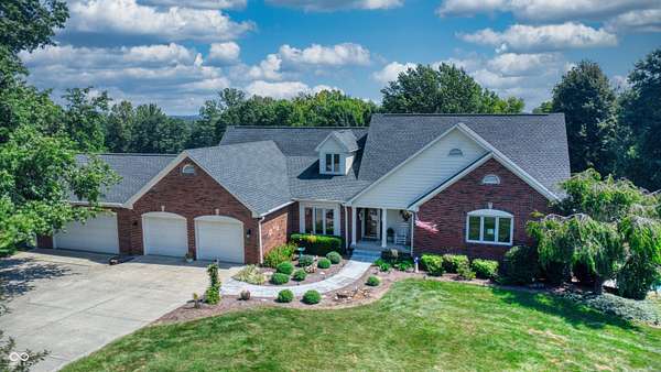 2.59 Acres of Land with Home for Sale in Mooresville, Indiana