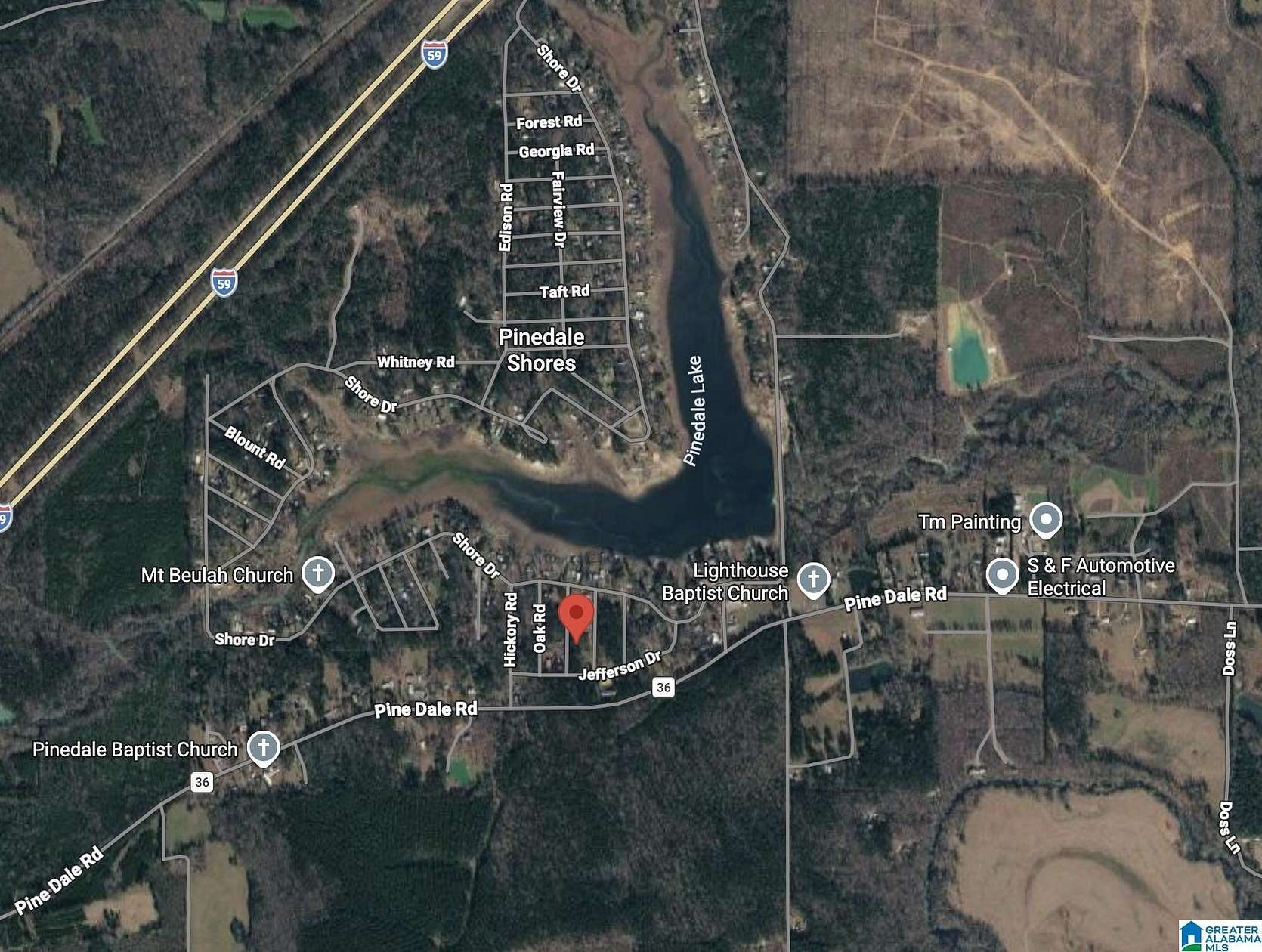 Residential Land for Sale in Ashville, Alabama