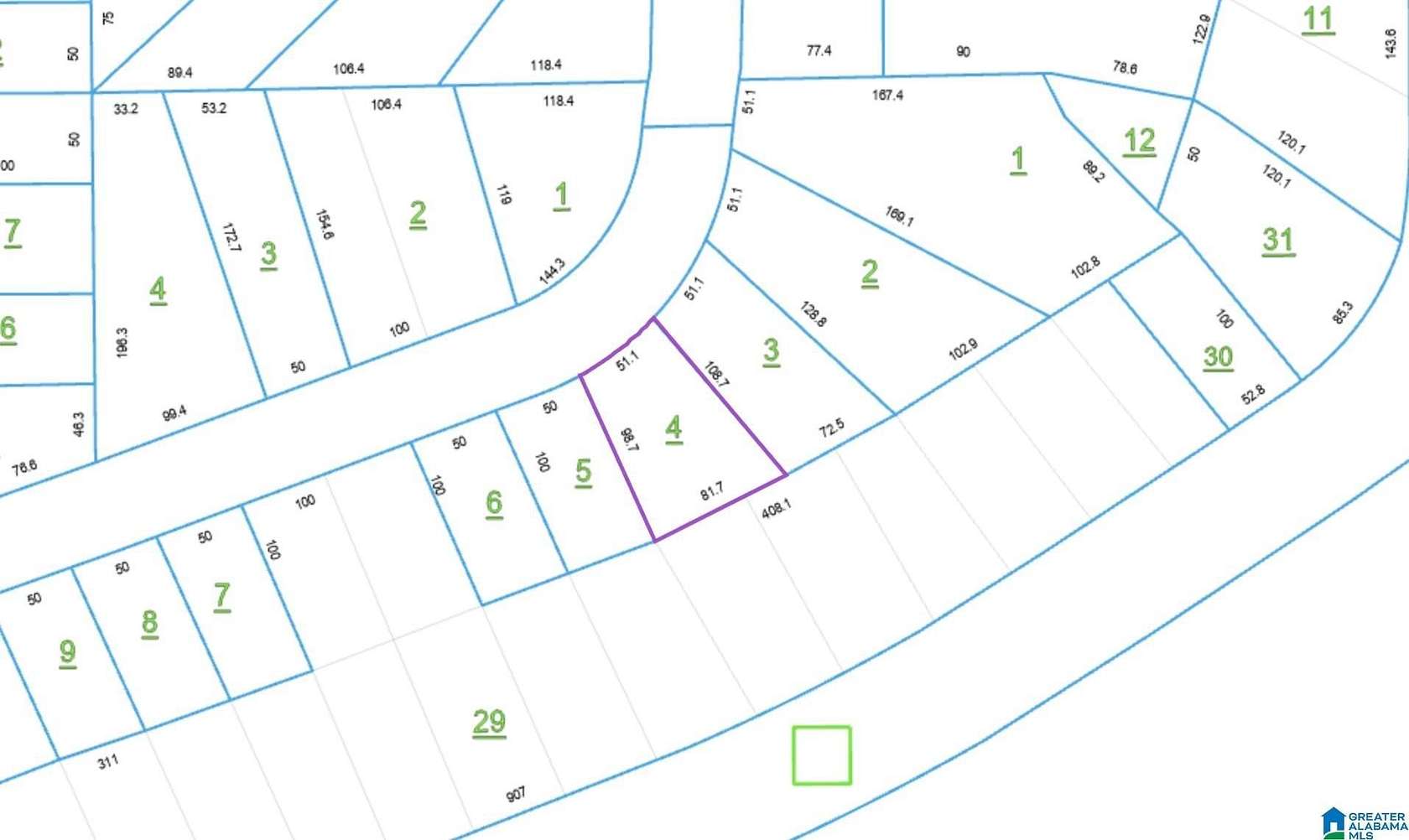 Residential Land for Sale in Ashville, Alabama