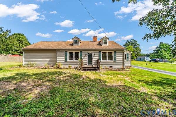 3.8 Acres of Land with Home for Sale in Dinwiddie, Virginia