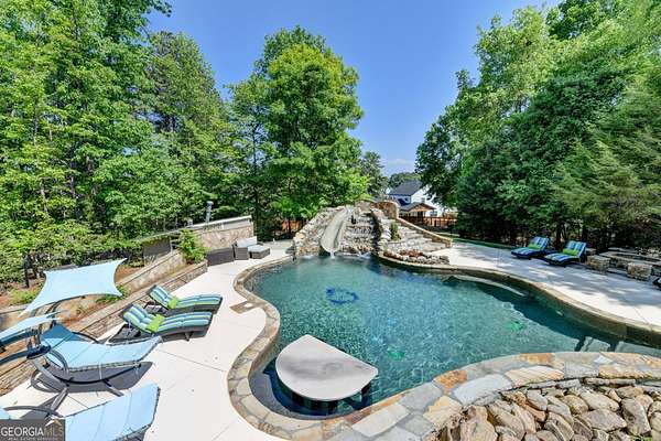 2.54 Acres of Land with Home for Sale in Cumming, Georgia