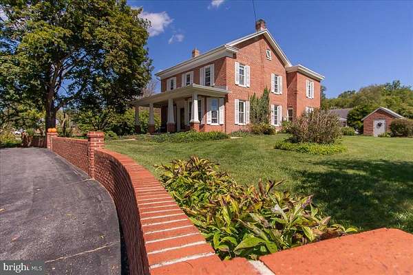 9 Acres of Land with Home for Sale in Williamsport, Maryland