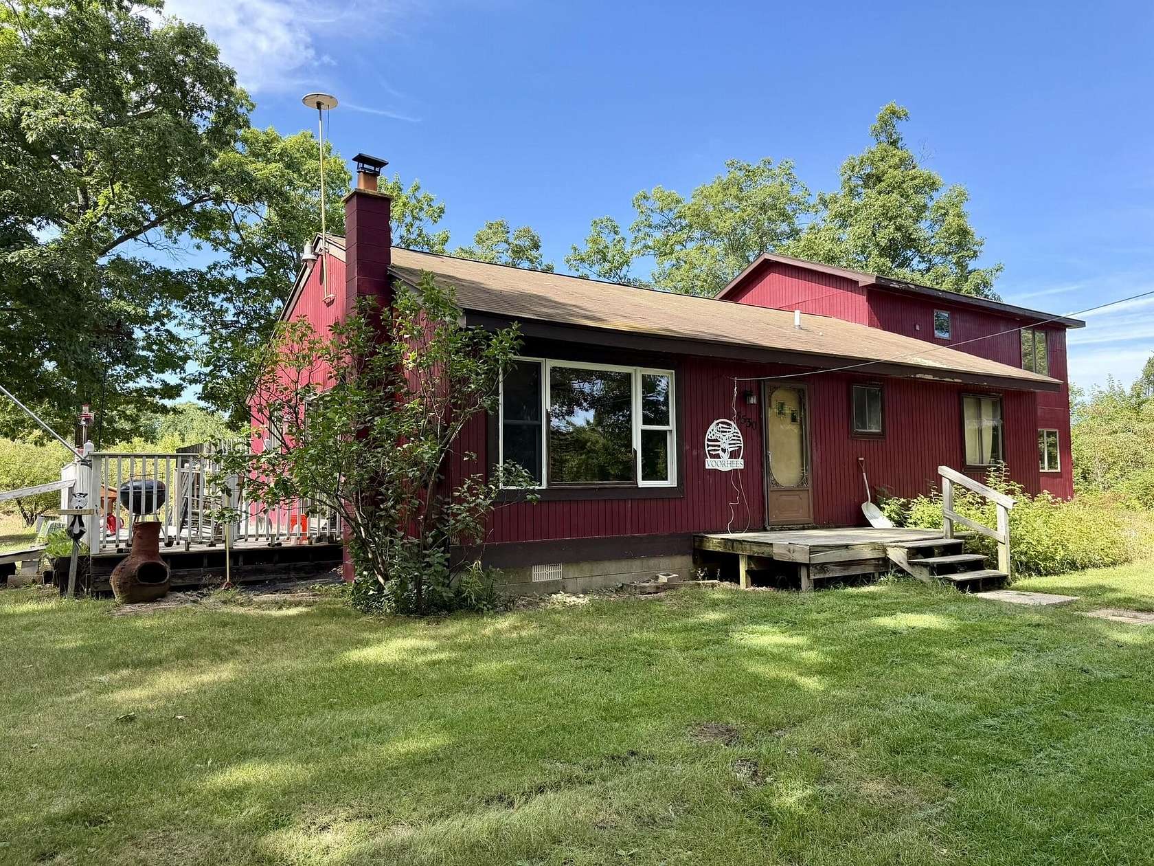 6 Acres of Land with Home for Sale in Brethren, Michigan