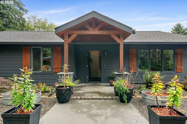 2.15 Acres of Land with Home for Sale in Tillamook, Oregon
