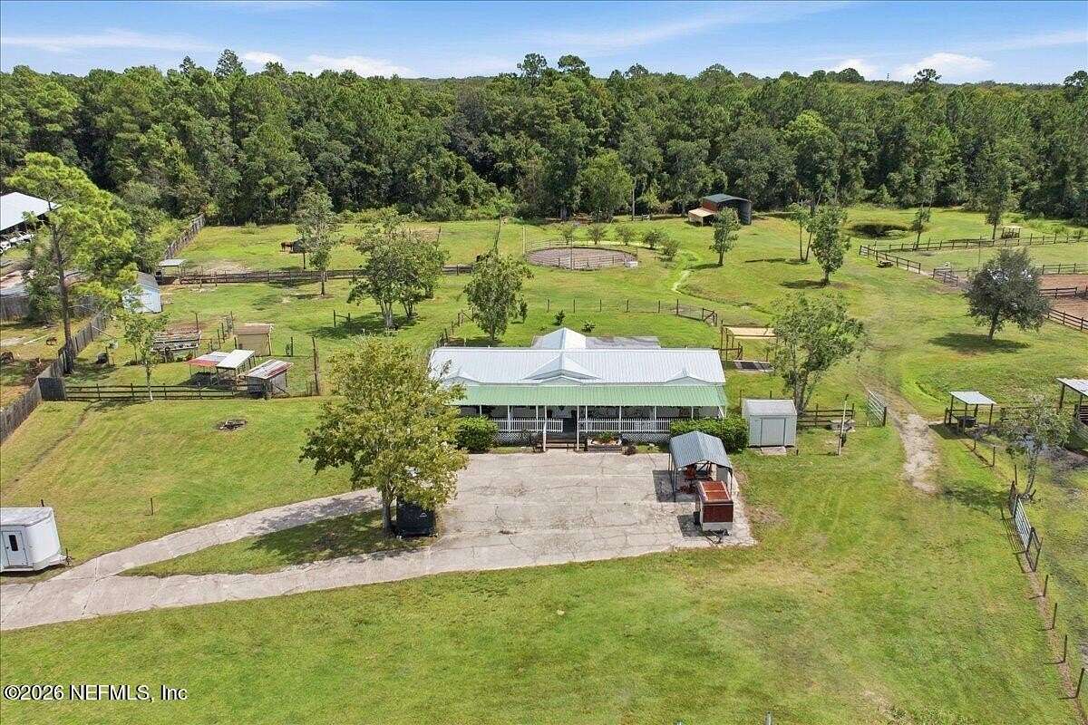 12.8 Acres of Land with Home for Sale in St. Augustine, Florida