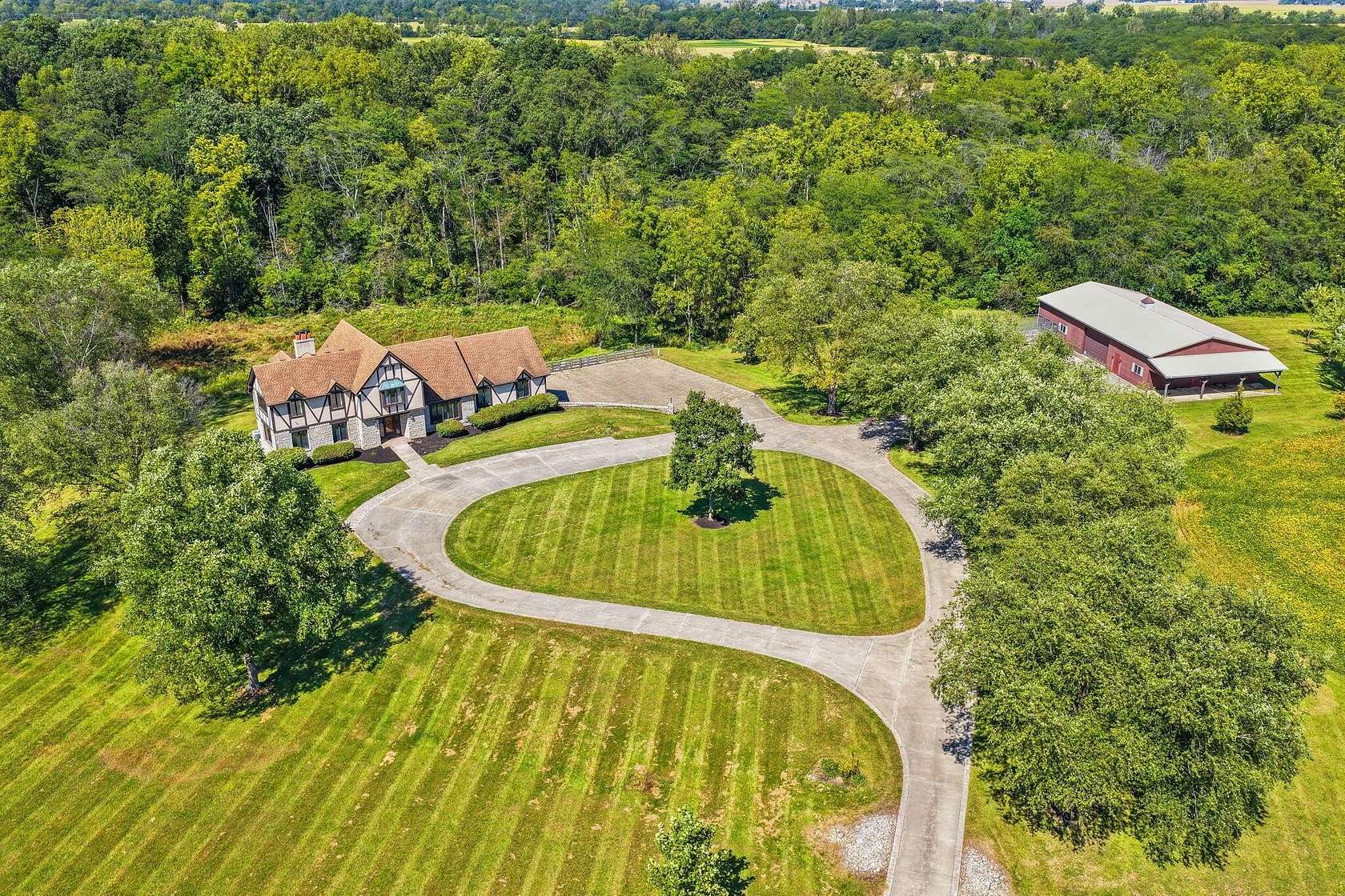 96 Acres of Land with Home for Sale in London, Ohio