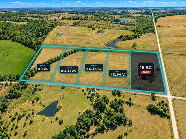 12.5 Acres of Land for Sale in Hubbard, Texas