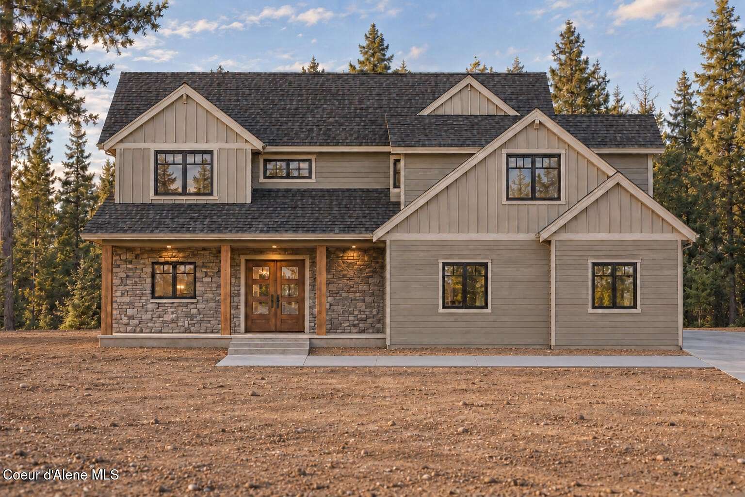 5 Acres of Land with Home for Sale in Athol, Idaho