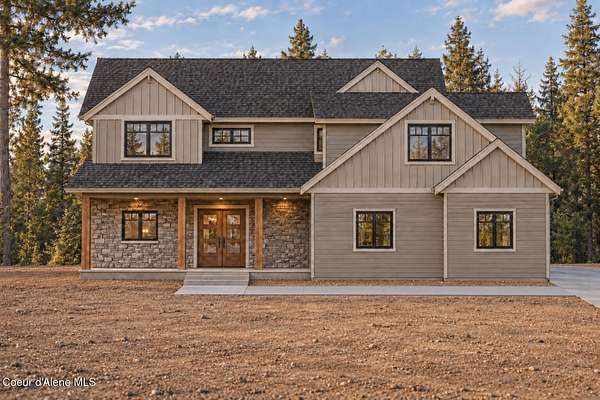 5 Acres of Land with Home for Sale in Athol, Idaho