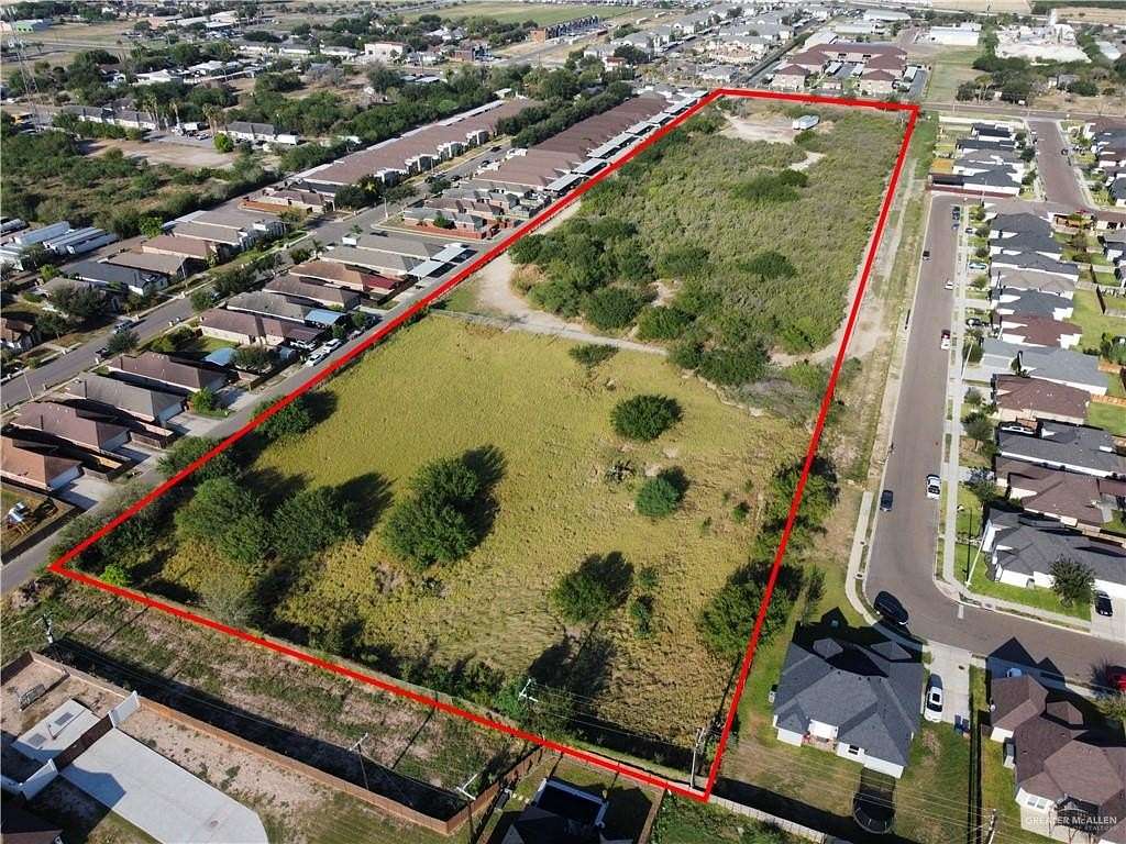 10.6 Acres of Land for Sale in Edinburg, Texas