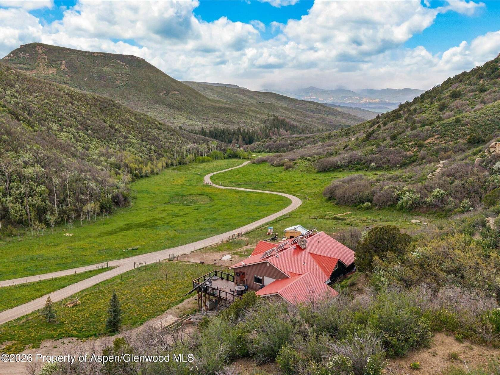 76.4 Acres of Land with Home for Sale in New Castle, Colorado