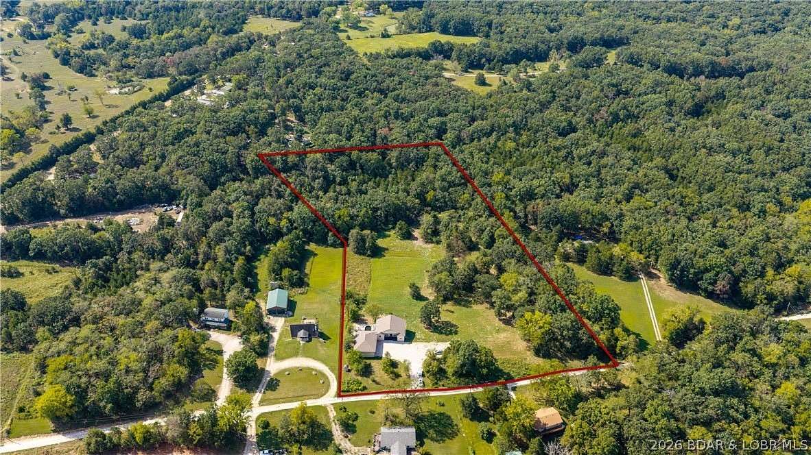 9.5 Acres of Land with Home for Sale in Eldon, Missouri