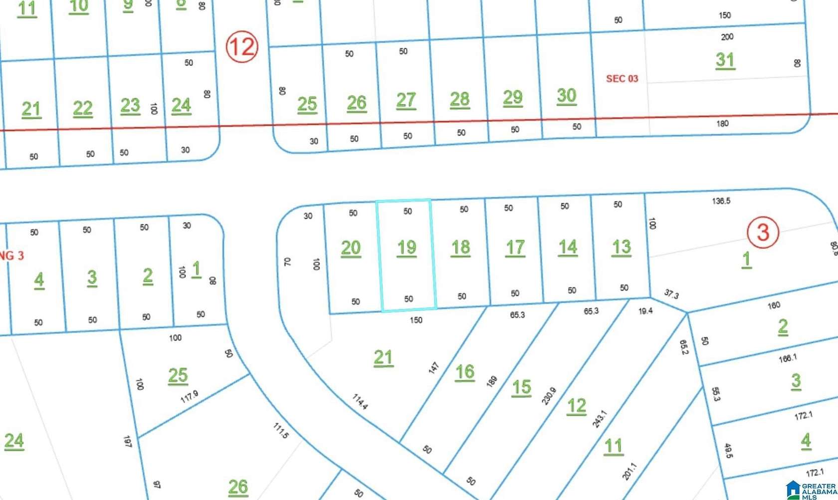 Residential Land for Sale in Ashville, Alabama