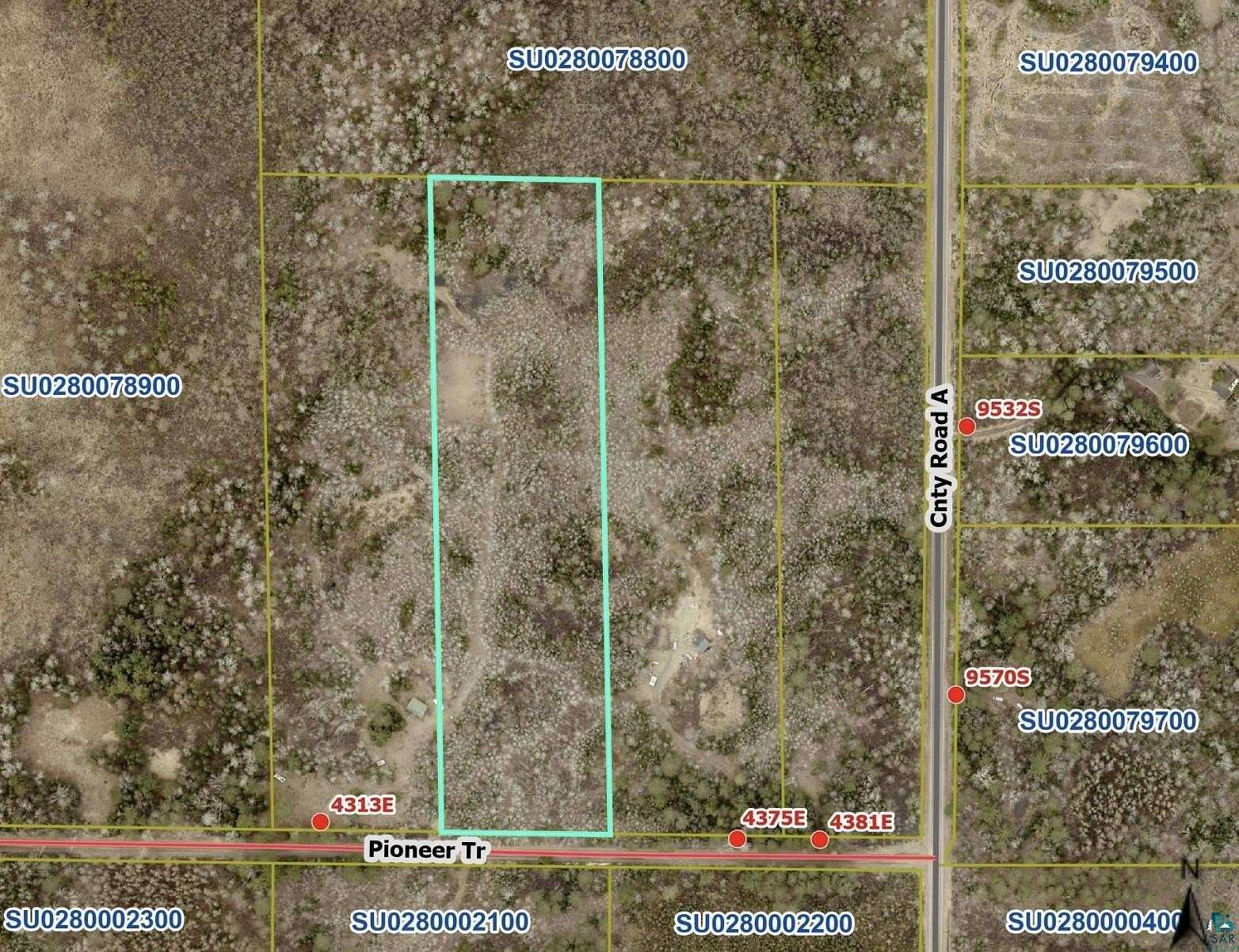 10 Acres of Recreational Land for Sale in Superior Town, Wisconsin