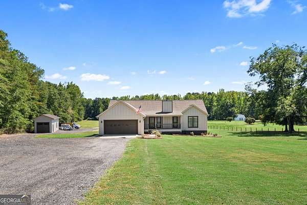 6.18 Acres of Land with Home for Sale in Monroe, Georgia