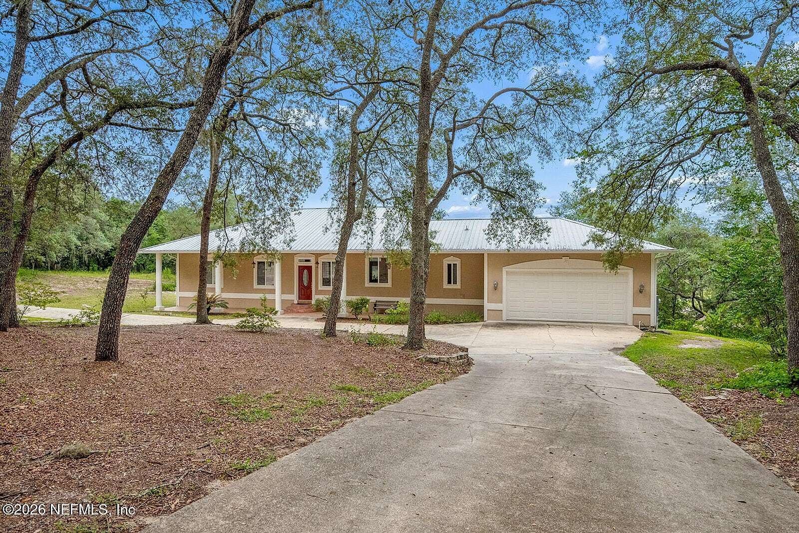 3.23 Acres of Land with Home for Sale in Keystone Heights, Florida